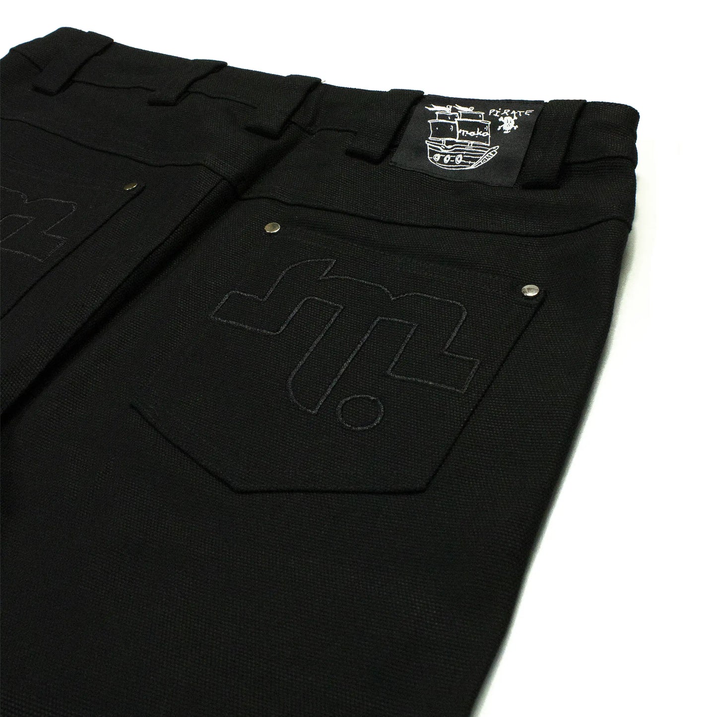 mokovel, scoot culture, streetwear, scootculture, rennes, coldblood, pant, black double knee, Trottinette Freestyle