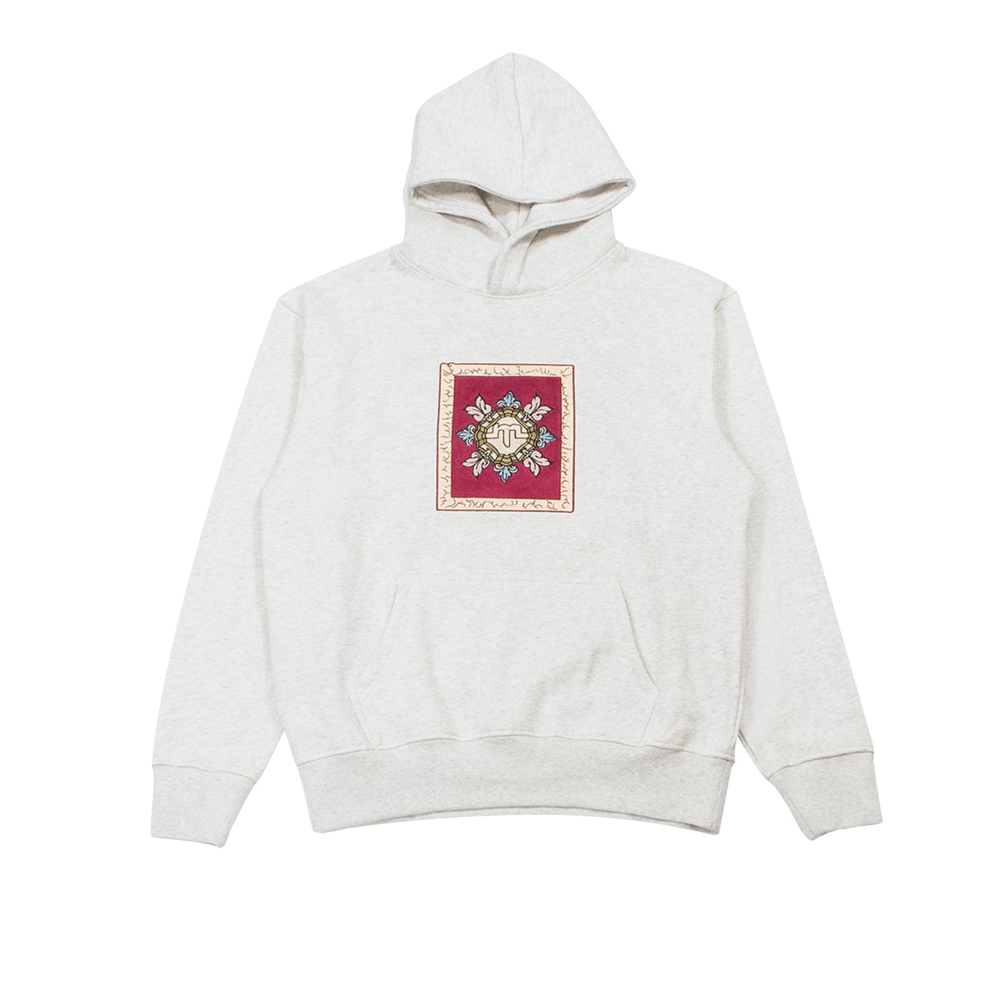 RED STOLEN PAINT FROM THE LOUVRE HOODIE